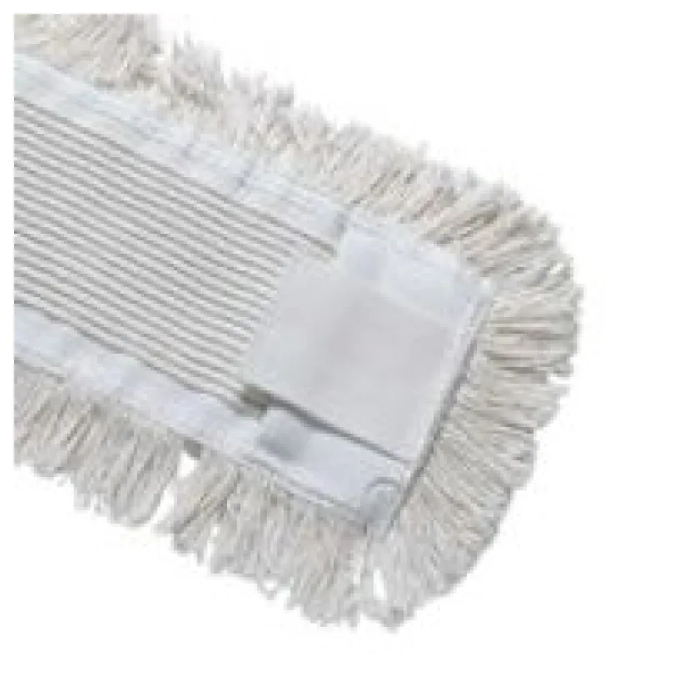 Baumwollmopps Premium mit Tasche und Lasche weiss 40cm, 10 Stk. – Bild 3