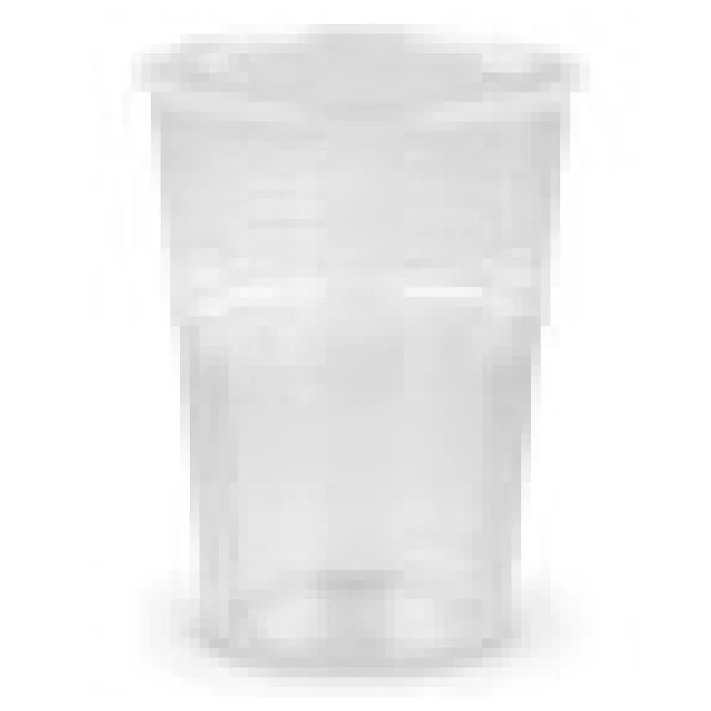 Trinkbecher transparent klar mit Eichstrich 0,4l PP, 50 Stk. – Bild 4