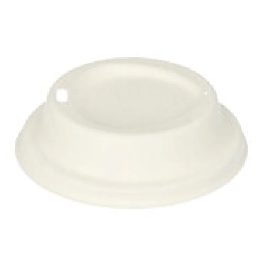 Domdeckel für Heißgetränke aus Zuckerrohr "pure" O 90mm, 50 Stk.