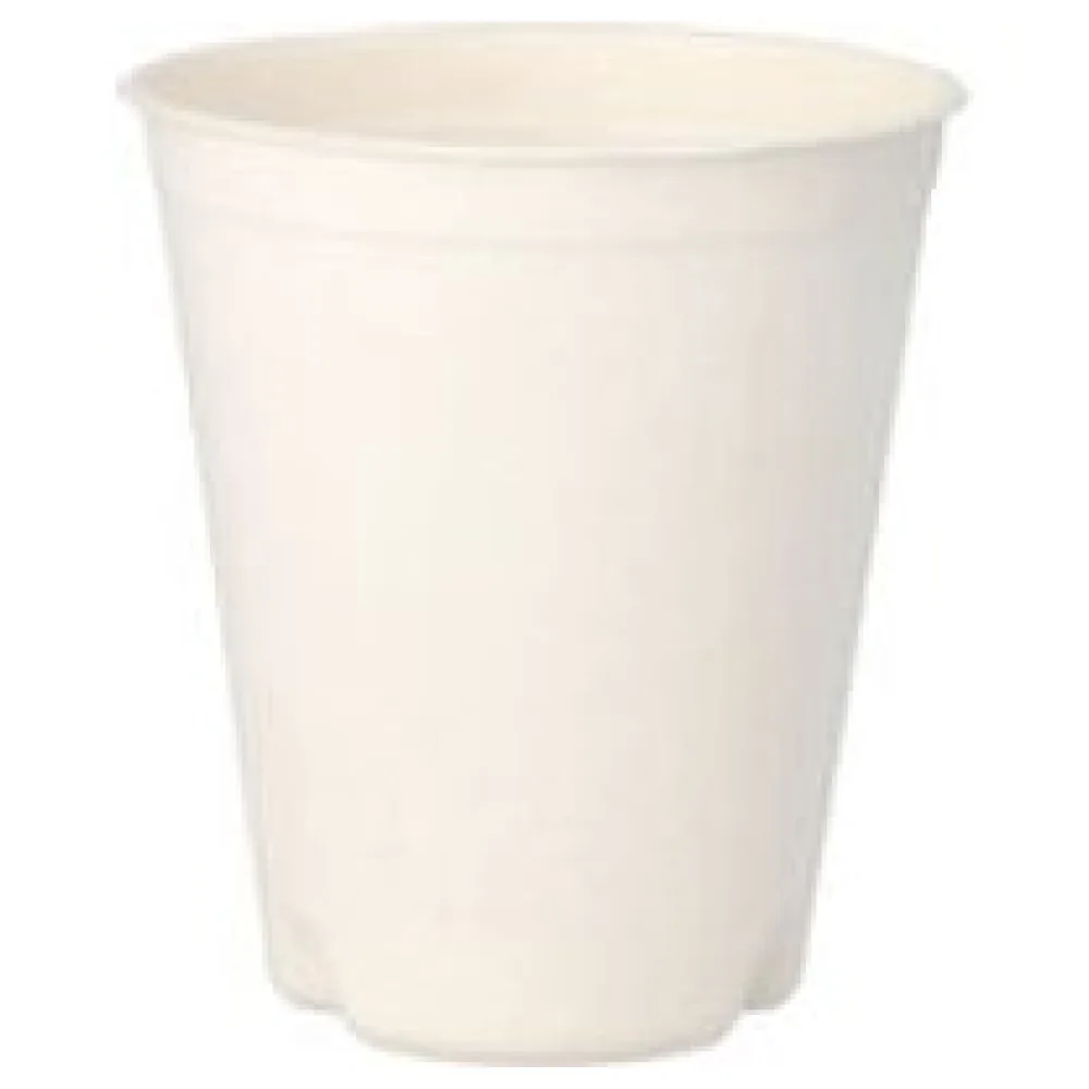 Heißgetränkebecher aus Zuckerrohr "pure" 300 ml, O 90mm, 50 Stk. – Bild 3
