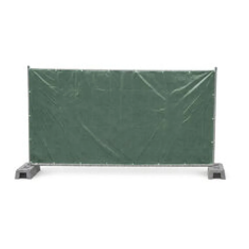 Bauzaunplane geöst 1,76 x 3,41 m 150 g/m2 grün