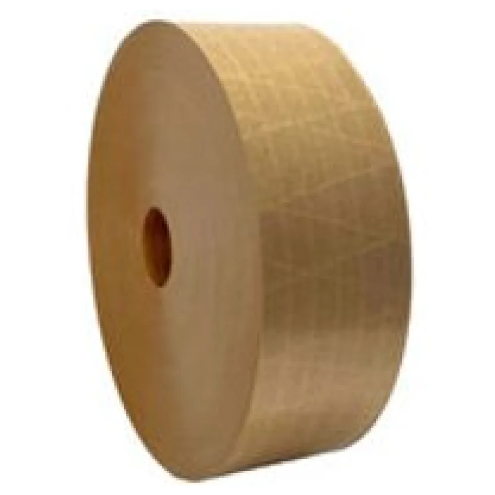 Nassklebeband kernlos 70 x 150m, 125 g/m2 Gitterverstärkt extrastark Papier braun – Bild 3