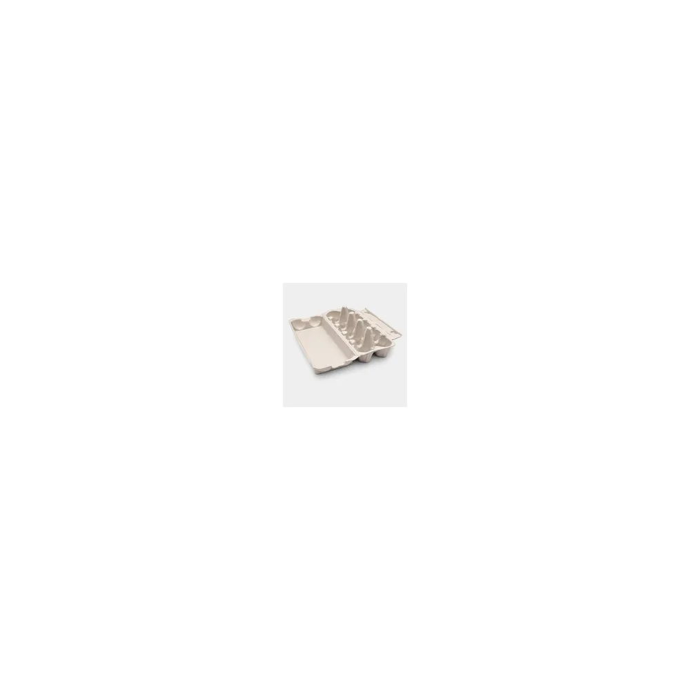 Eierverpackungen für 10 Eier uni weißlich, 82 Stk., für S, M, L