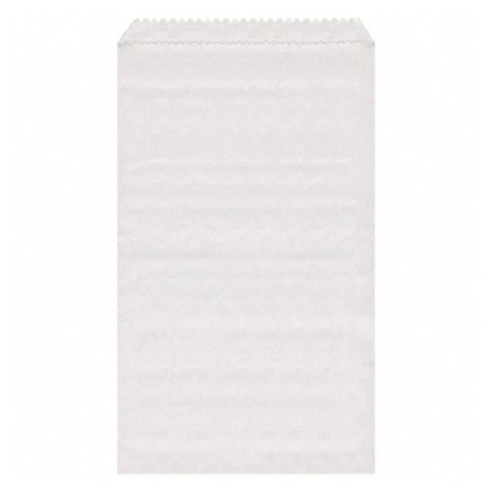 Papierflachbeutel weiß 9 x 14 cm, 4000 Stk. – Bild 2