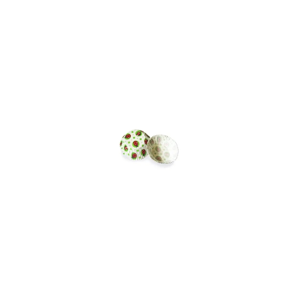 Muffinkapseln Gebäckkapseln Marienkäfer O 50 x 30 mm, 40 Stk.