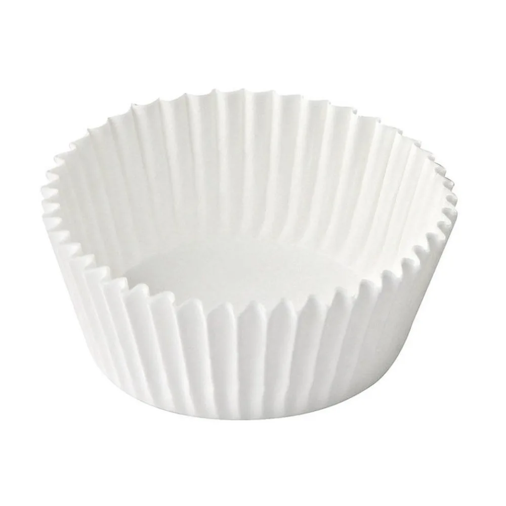 Gebäckkapseln weiß O 28 x 16 mm, 1000 Stk. – Bild 2