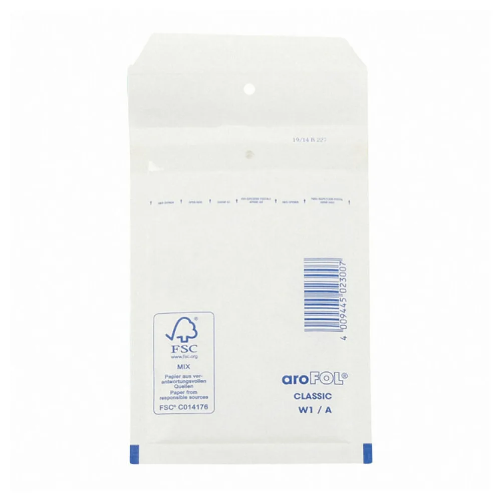 CLASSIC Luftpolstertasche 1/A-11W, 100x165mm, weiß – Bild 2