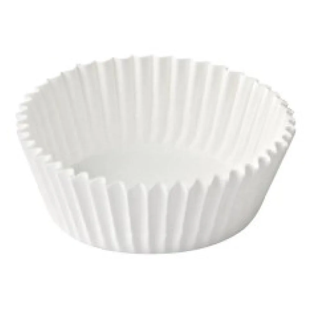 Gebäckkapseln weiß O 60 x 27 mm, 1000 Stk.