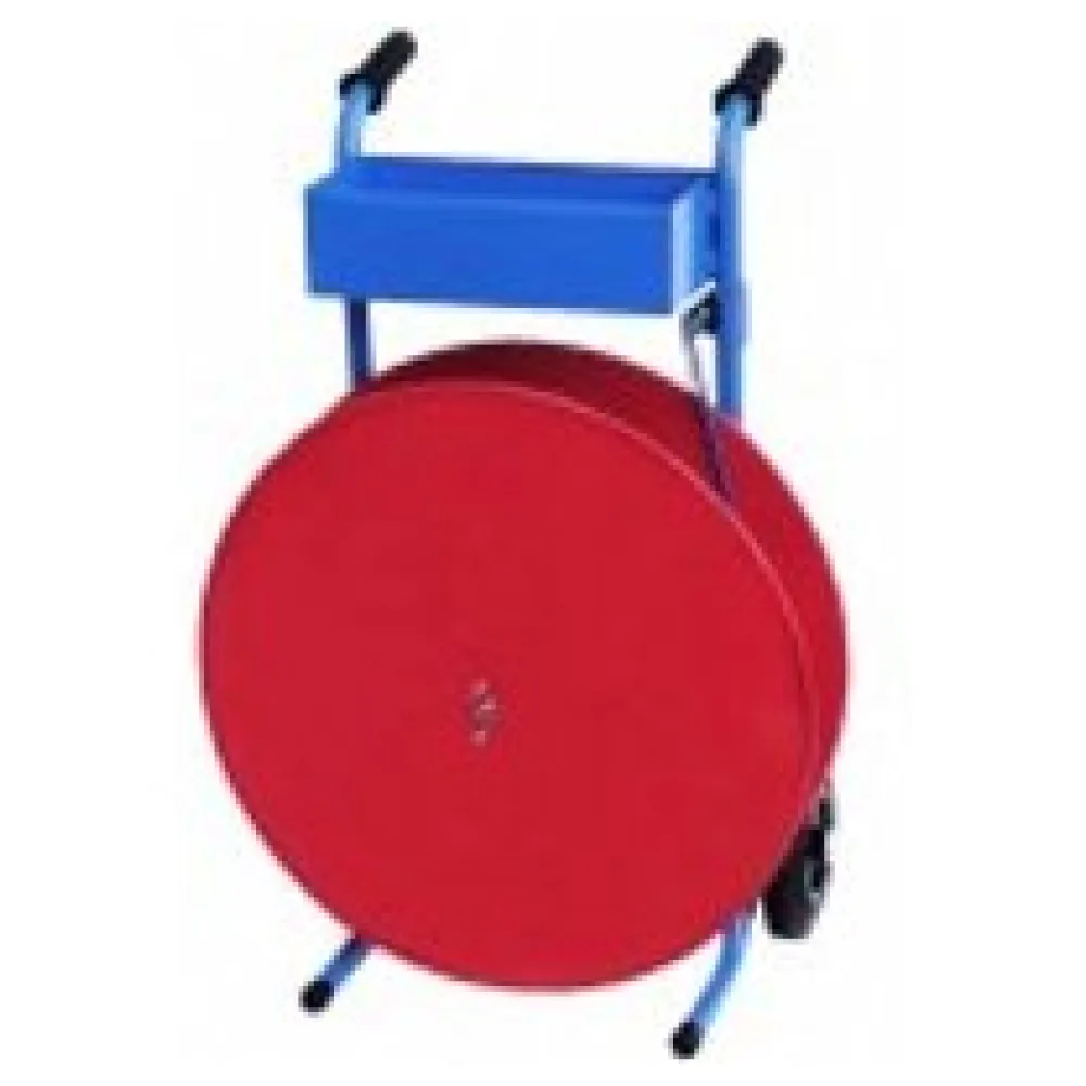 Fahrbarer Abrollwagen für Umreifungsbänder O 406mm, bis 15 kg – Bild 3