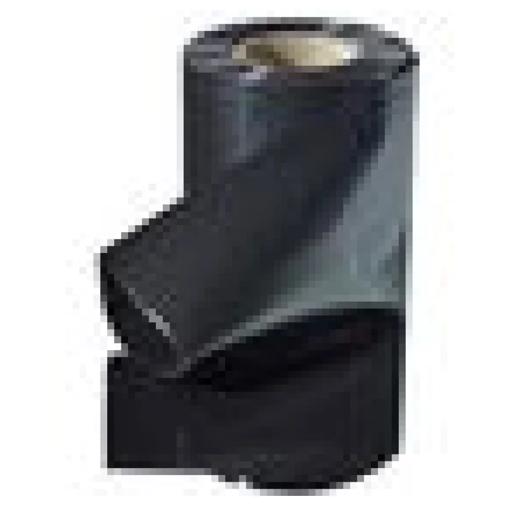 Schlauchfolie 300mm breit, 100my, opak - blickdicht, schwarz, 250 lfm. – Bild 4
