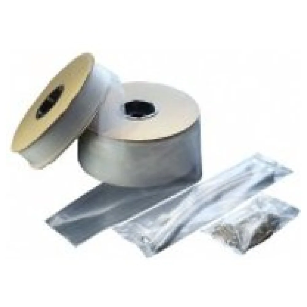 Schlauchfolie 150mm breit, 25my, dünn, transparent, 1000 lfm. – Bild 3