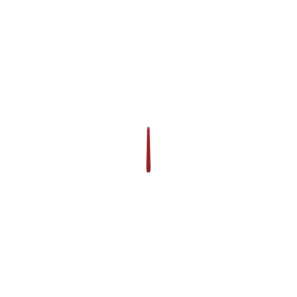 Spitzkerzen 245 mm, 8 Stunden Brenndauer, rot, 10 Stk.
