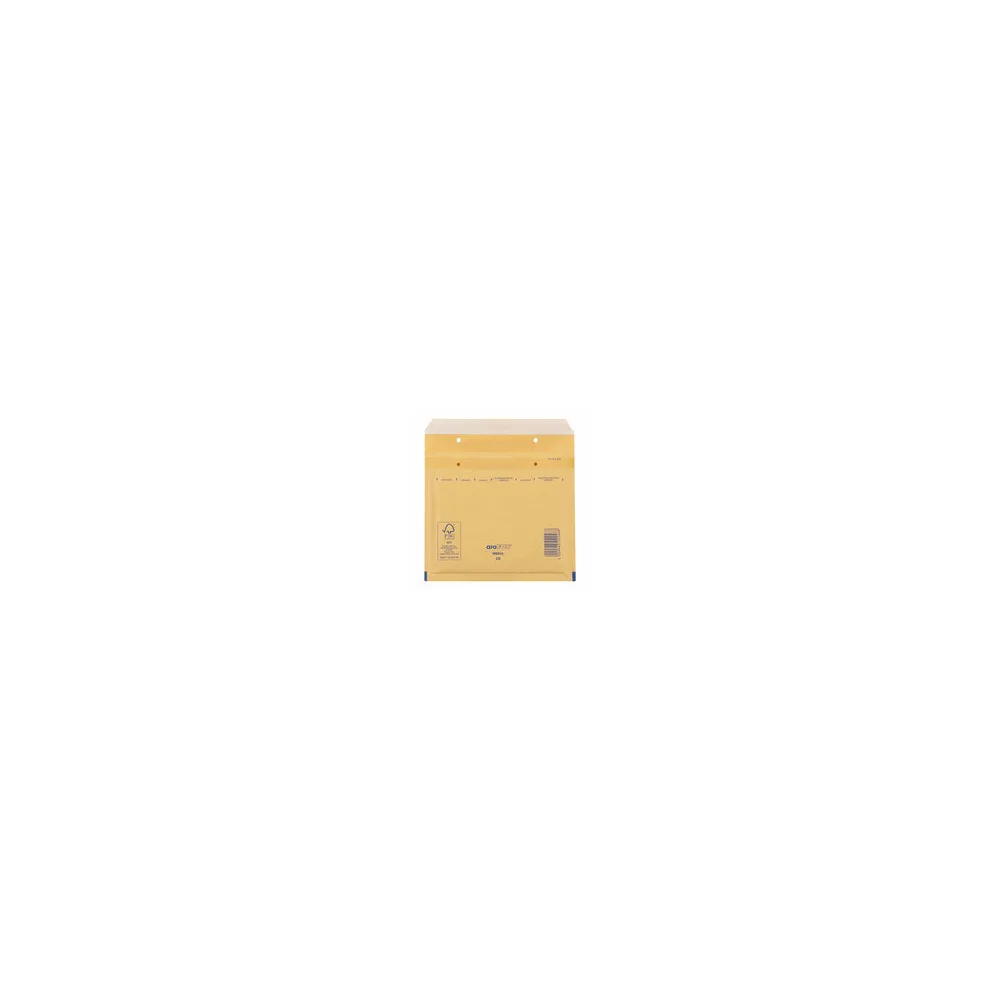 CLASSIC Luftpolstertasche CD, 180x165mm, für CD/DVD, braun
