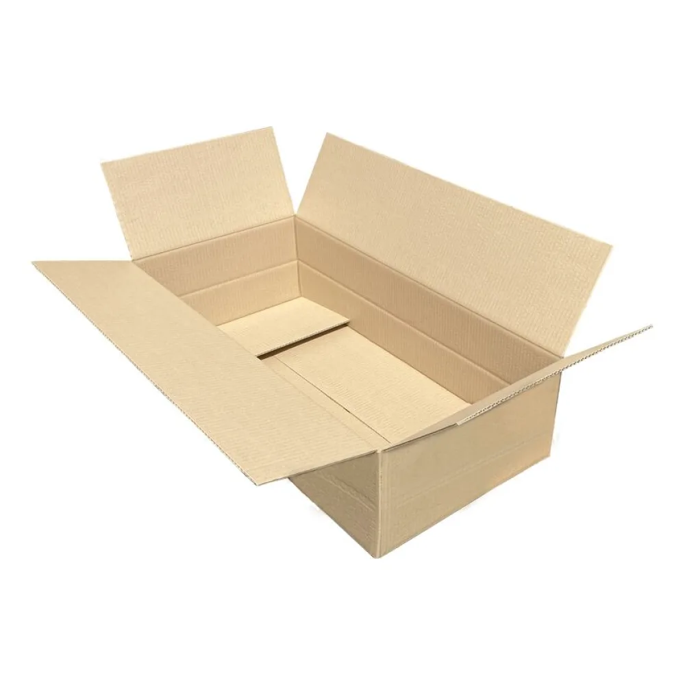 Faltkarton 800x400x(100)-210mm (Außenmaß) mit variabler Höhe 1-wellig Dickwelle – Bild 2
