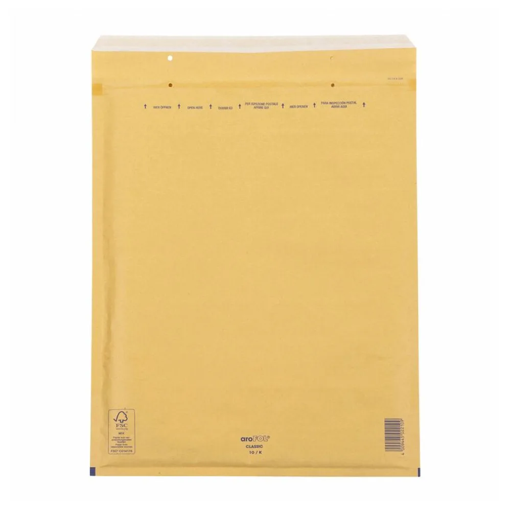 CLASSIC Luftpolstertasche 10/K-20, 350x470mm, für A3+, braun – Bild 2