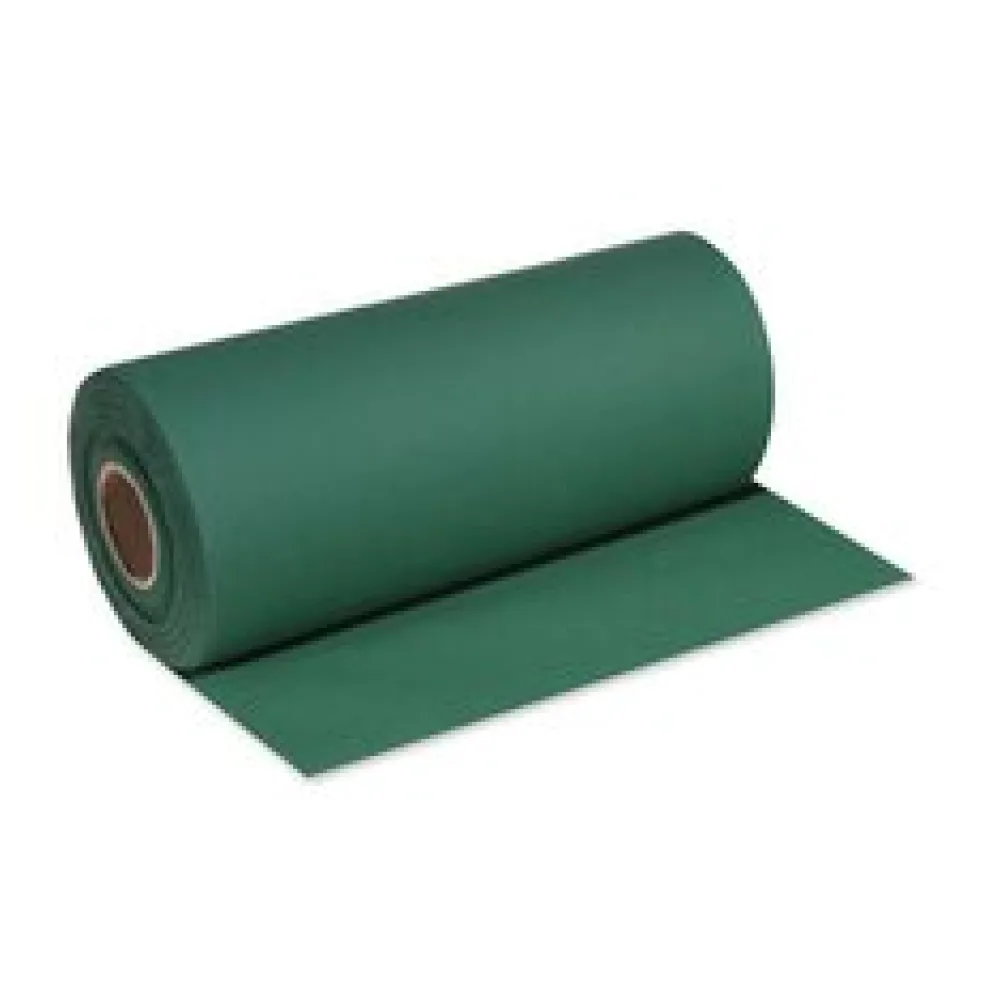 Tischläufer Airlaid 24m x 40cm - alle 120cm perforiert, stoffähnlich, dunkelgrün
