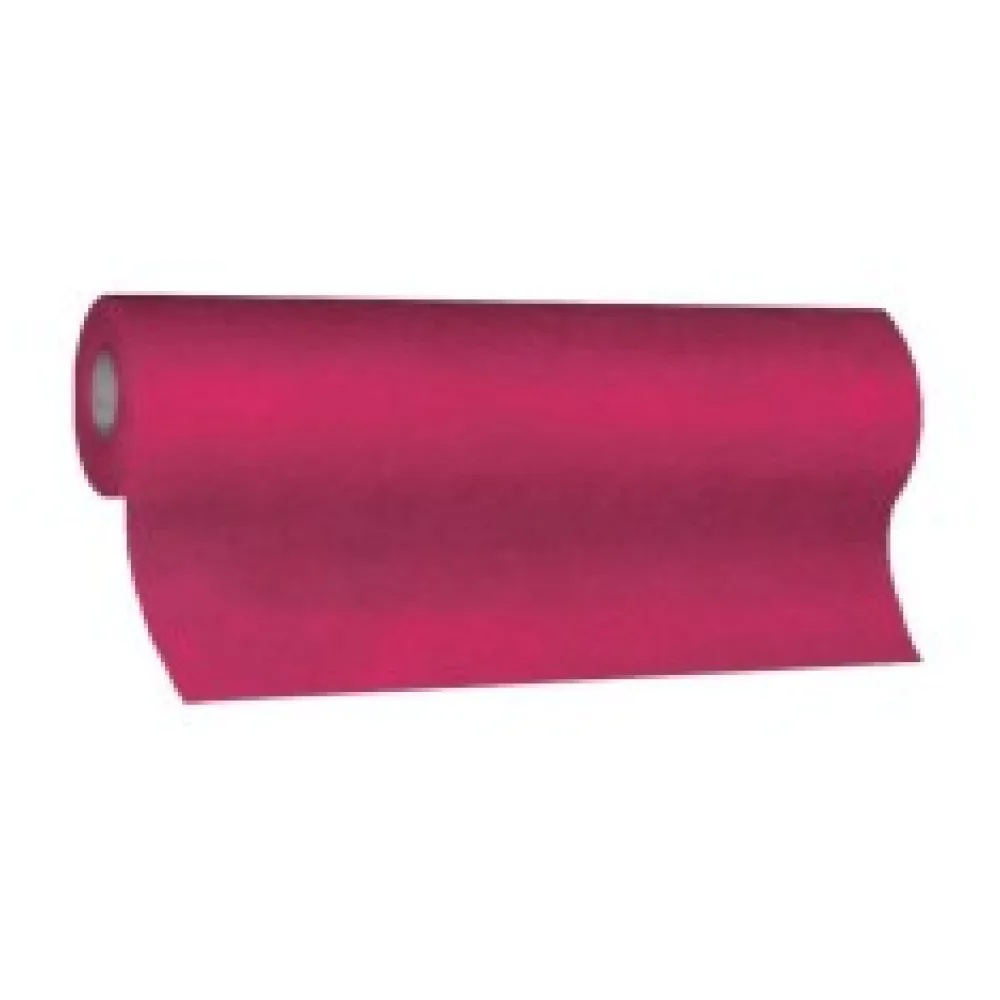 Tischläufer Airlaid 24m x 40cm - alle 120cm perforiert, stoffähnlich, bordeaux