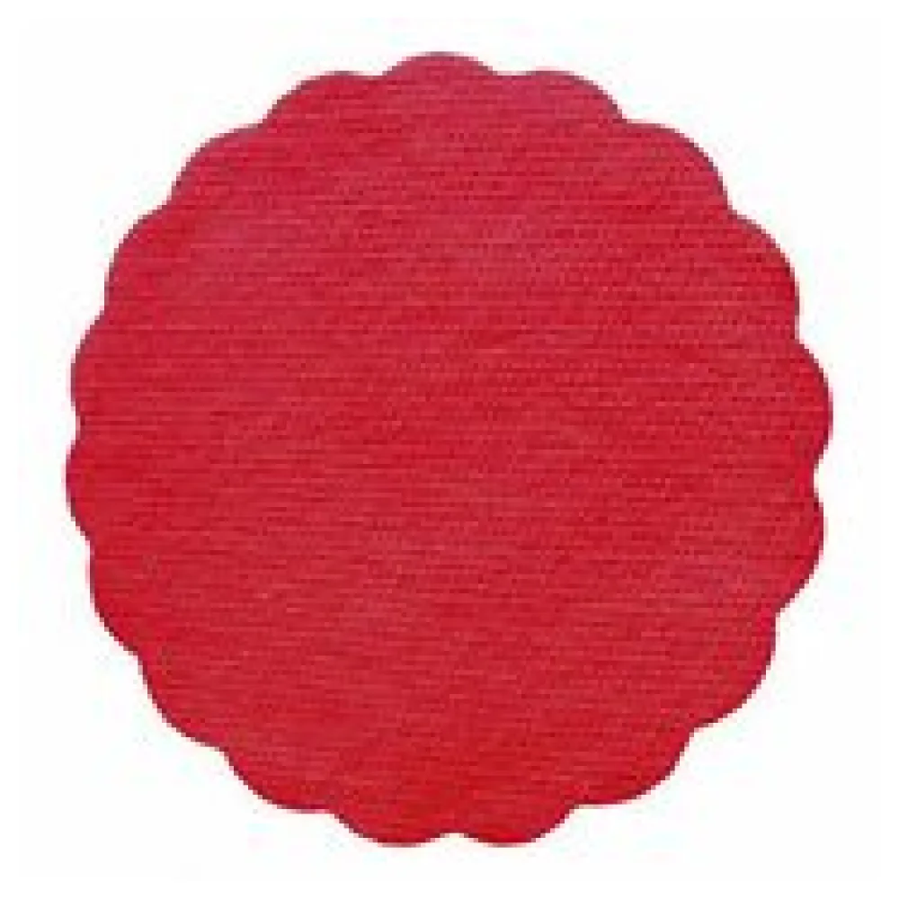 Tassenuntersetzer Glasuntersetzer, Airlaid, O 9cm, rot, 40 Stk.