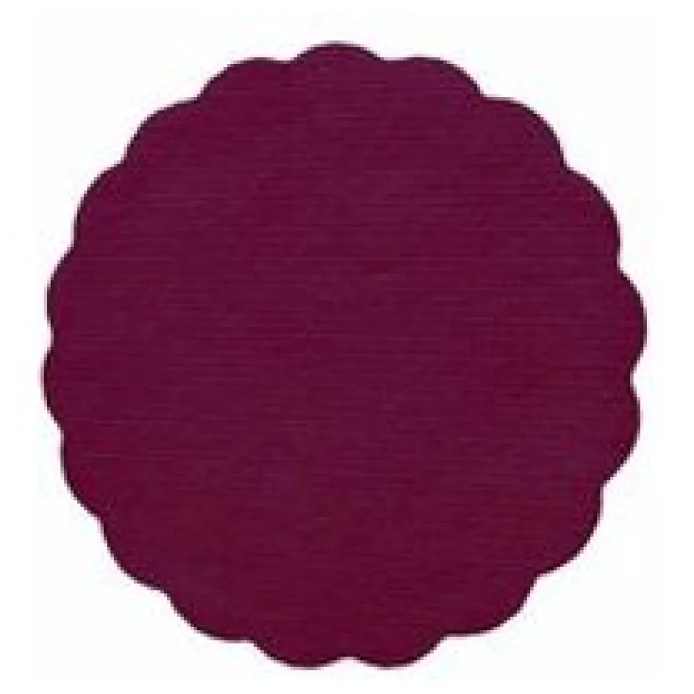 Tassenuntersetzer Glasuntersetzer, Airlaid, O 9cm, bordeaux, 40 Stk. – Bild 3