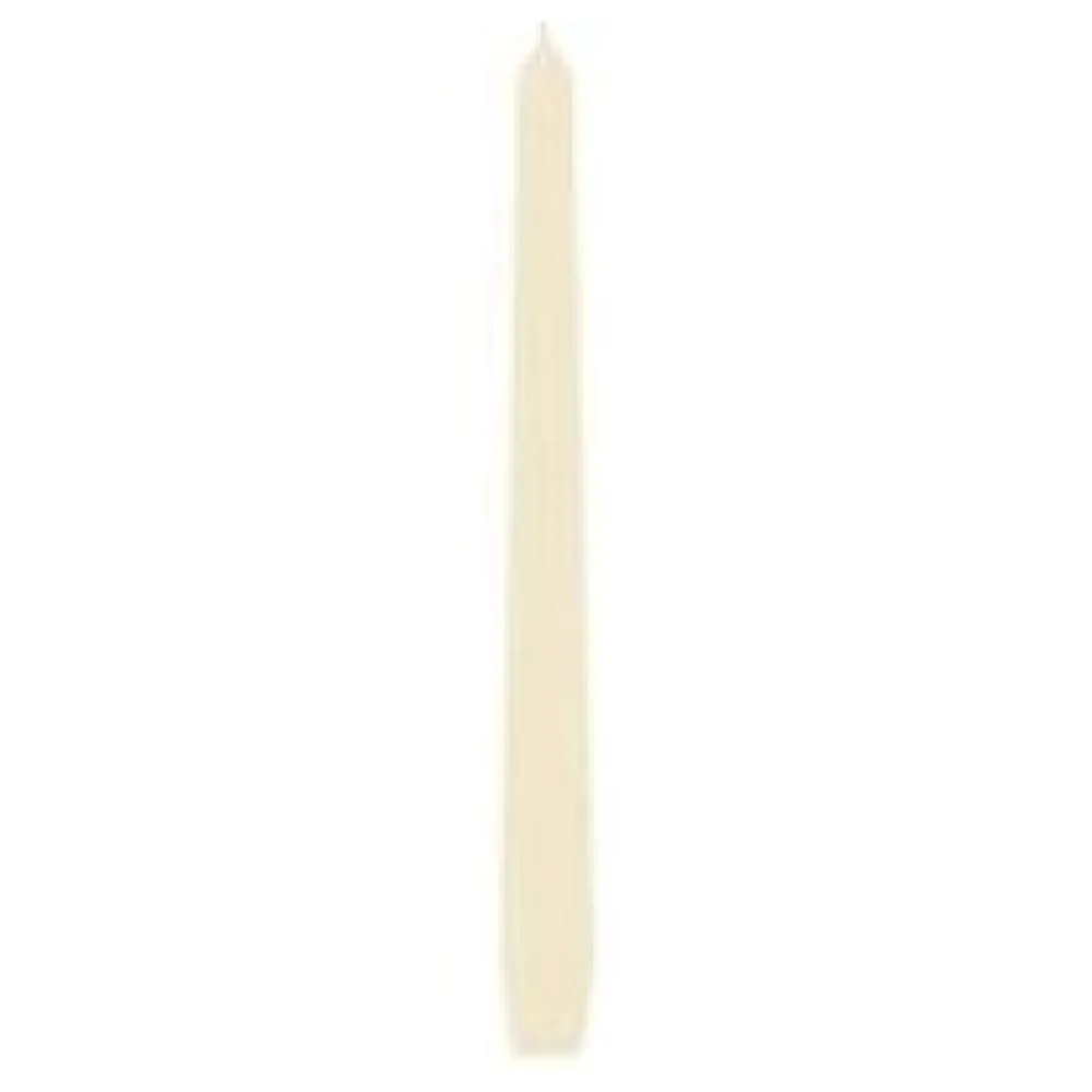Spitzkerzen 245 mm, 8 Stunden Brenndauer, champagner, 10 Stk. – Bild 3