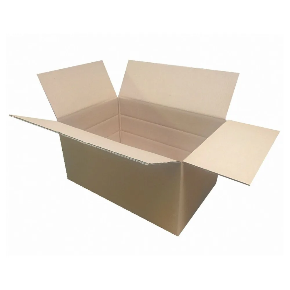 Faltkarton 600x400x(100)-300mm (Außenmaß) mit variabler Höhe 2-wellig braun – Bild 2