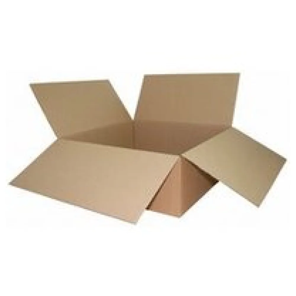 Faltkarton 500x500x180mm 1-wellig Dickwelle braun – Bild 3