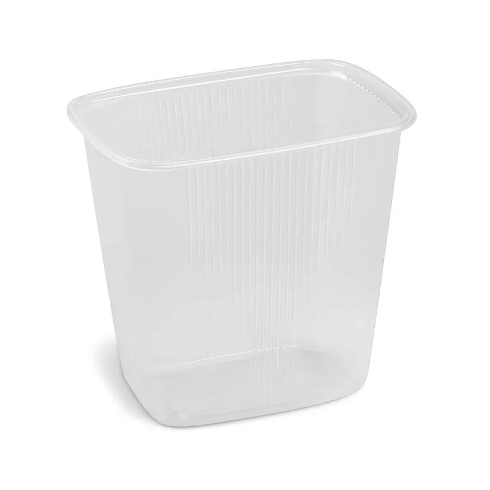Rechteckbecher klar 500 ml (PP), 100 Stk. – Bild 2