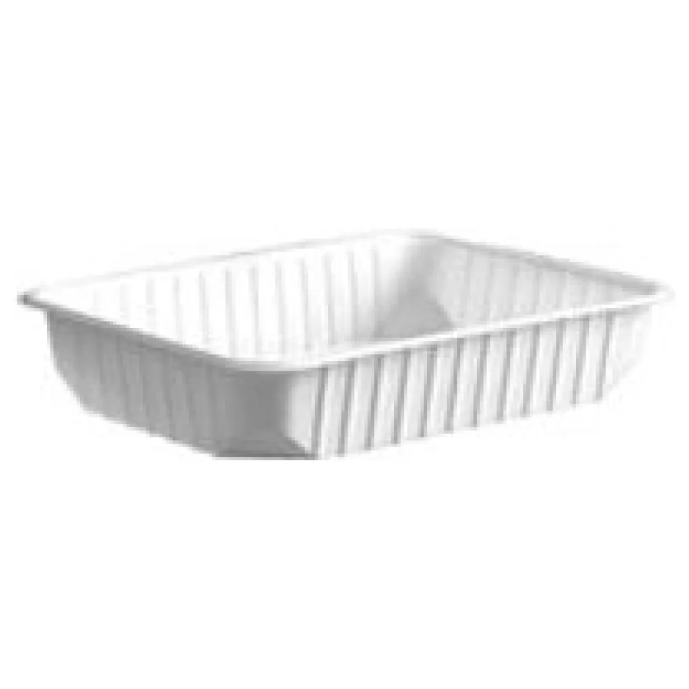 Rechteckschalen weiß 500ml (PP), 50 Stk. – Bild 3