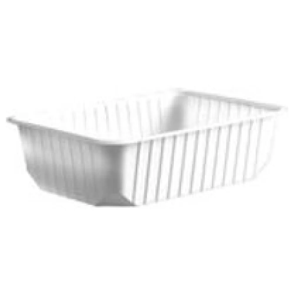 Rechteckschalen weiß 750ml (PP), 50 Stk. – Bild 3