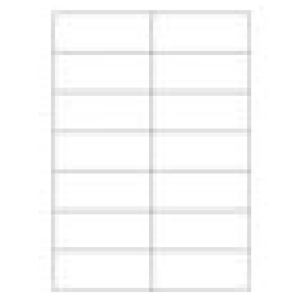 Etiketten Labels selbstklebend weiß 105 x 42.3mm auf DIN A4, 1400 Stk. – Bild 4