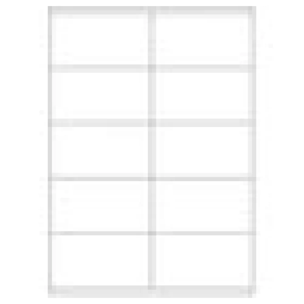 Etiketten Labels selbstklebend weiß 105 x 57mm auf DIN A4, 1000 Stk. – Bild 4