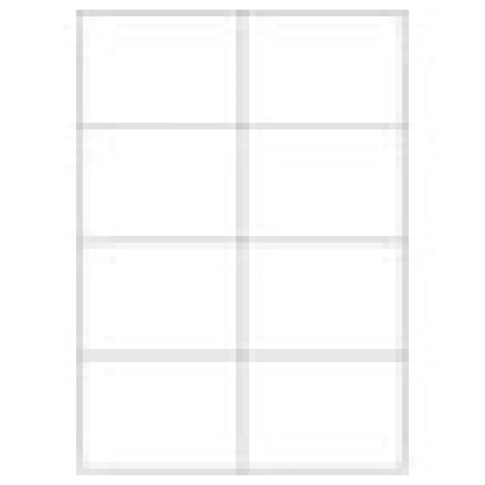 Etiketten Labels selbstklebend weiß 105 x 74mm auf DIN A4, 800 Stk. – Bild 4