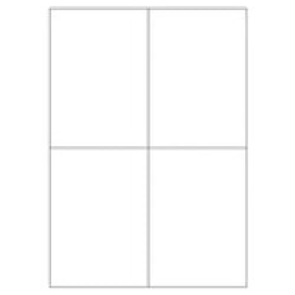 Etiketten Labels selbstklebend weiß 105 x 148.5mm auf DIN A4, 400 Stk. – Bild 3