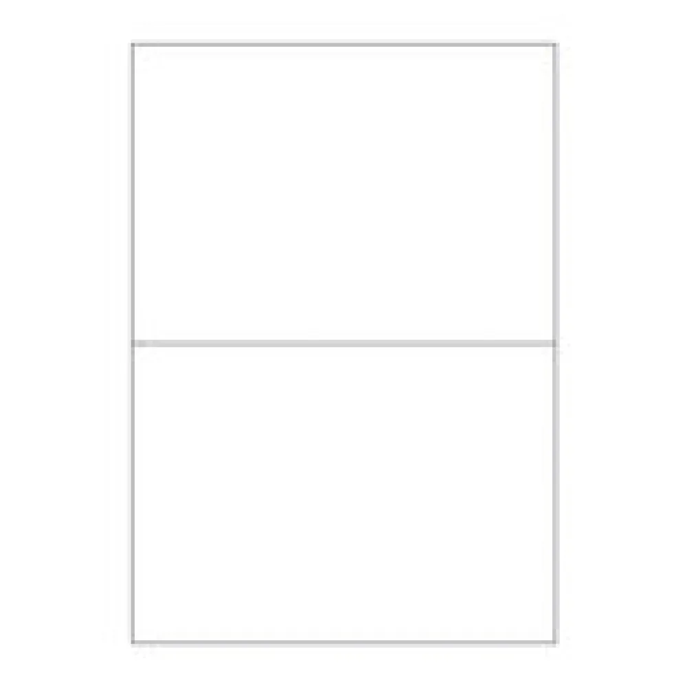 Etiketten Labels selbstklebend weiß 210 x 148.5mm auf DIN A4, 200 Stk.