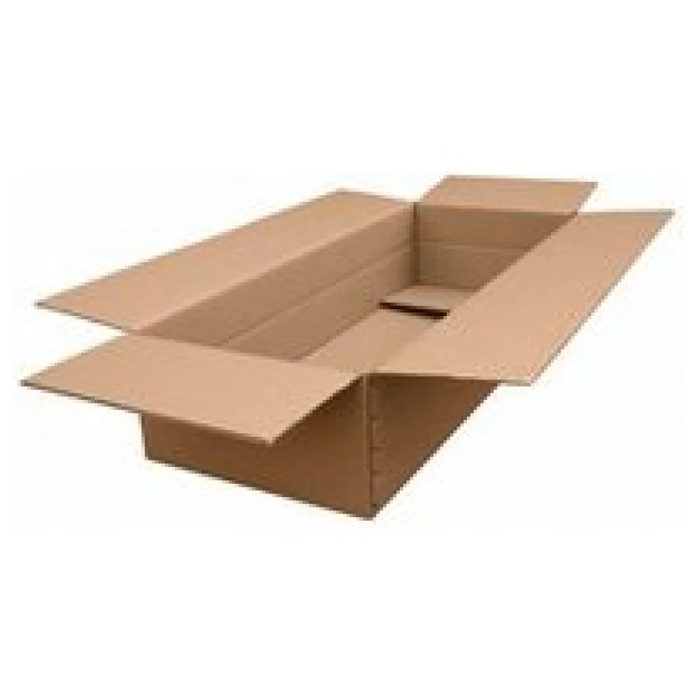 Faltkarton 1000x400x(100)-210mm (Außenmaß) mit variabler Höhe 2-wellig braun – Bild 3