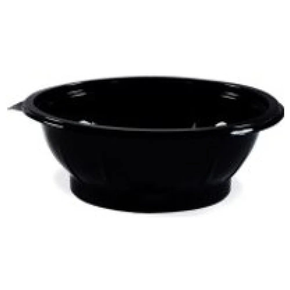 Salatschalen rund O 17,6 x 5,9 cm schwarz 600 ml (PET), 50 Stk. – Bild 3
