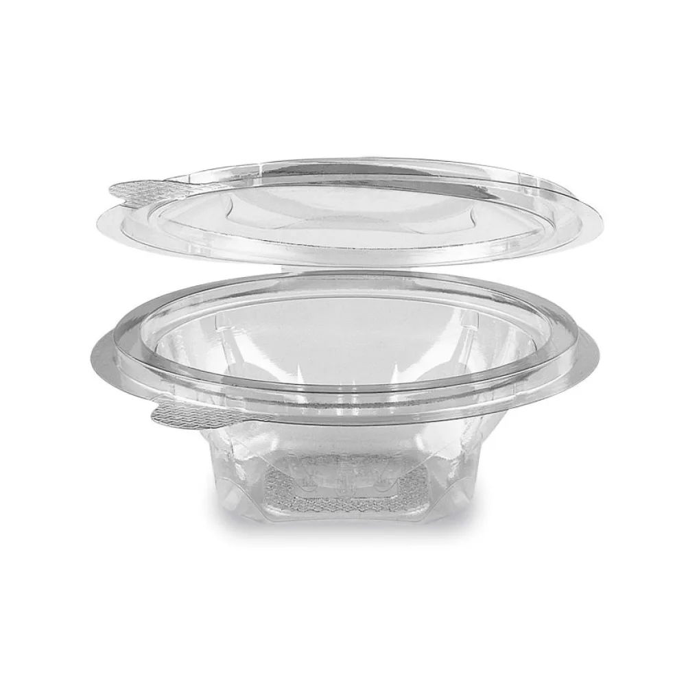Rundbecher klar mit Deckel 150 ml (PET), 50 Stk. – Bild 2
