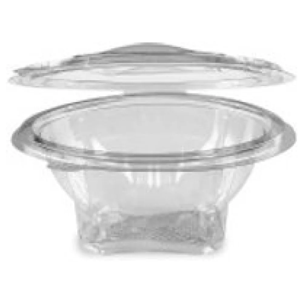 Rundbecher klar mit Deckel 500 ml (PET), 50 Stk. – Bild 3