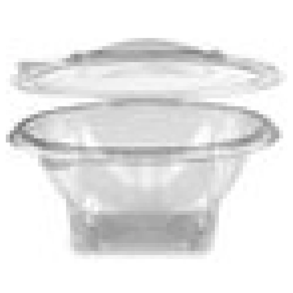 Rundbecher klar mit Deckel 750 ml (PET), 50 Stk. – Bild 4