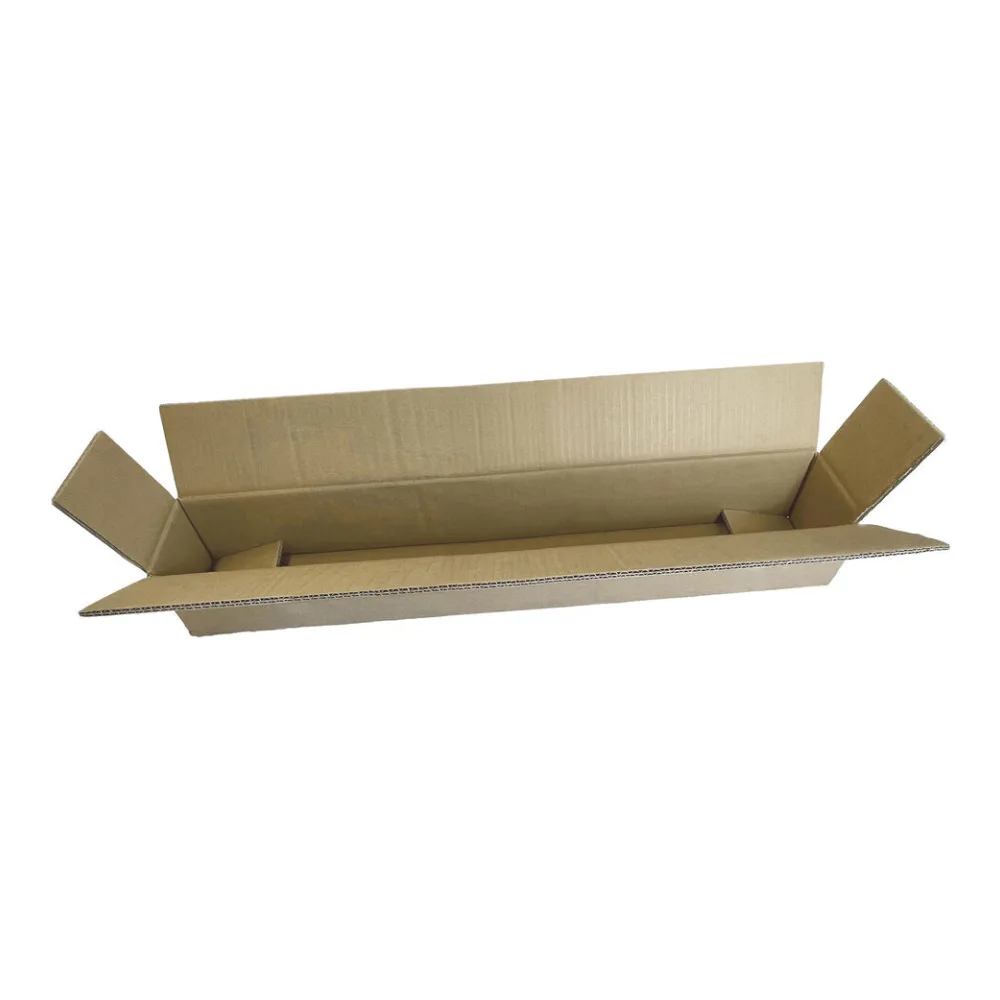 Faltkarton Versandhülsen 860x105x105mm sehr stabil, 2-wellig braun – Bild 2