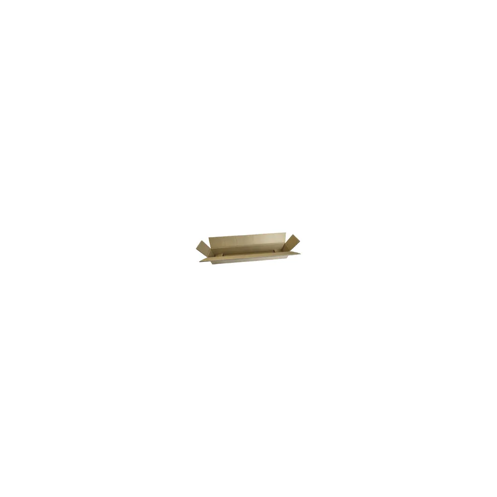 Faltkarton Versandhülsen 860x105x105mm sehr stabil, 2-wellig braun