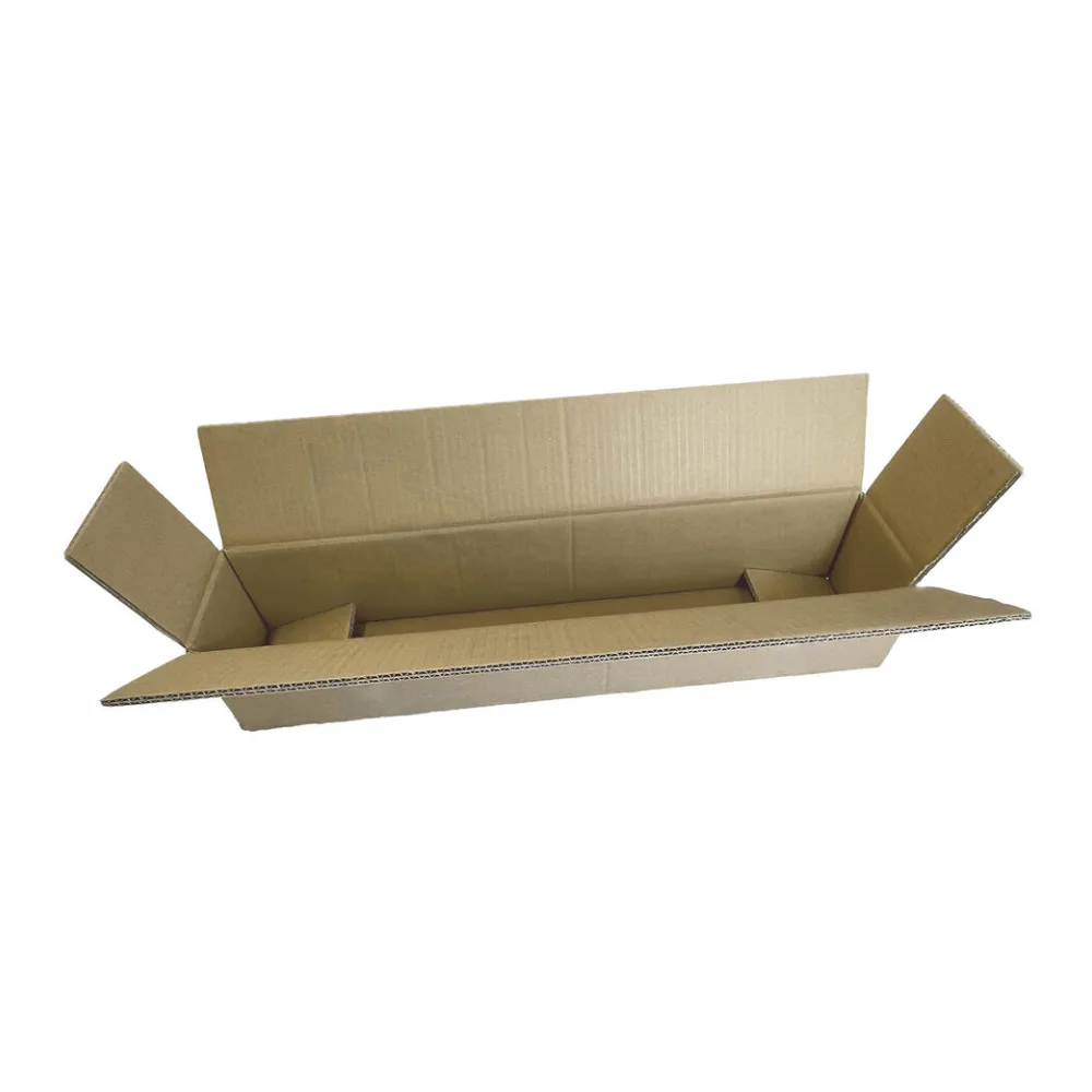 Faltkarton Versandhülsen 430x105x105mm sehr stabil, 2-wellig braun – Bild 2