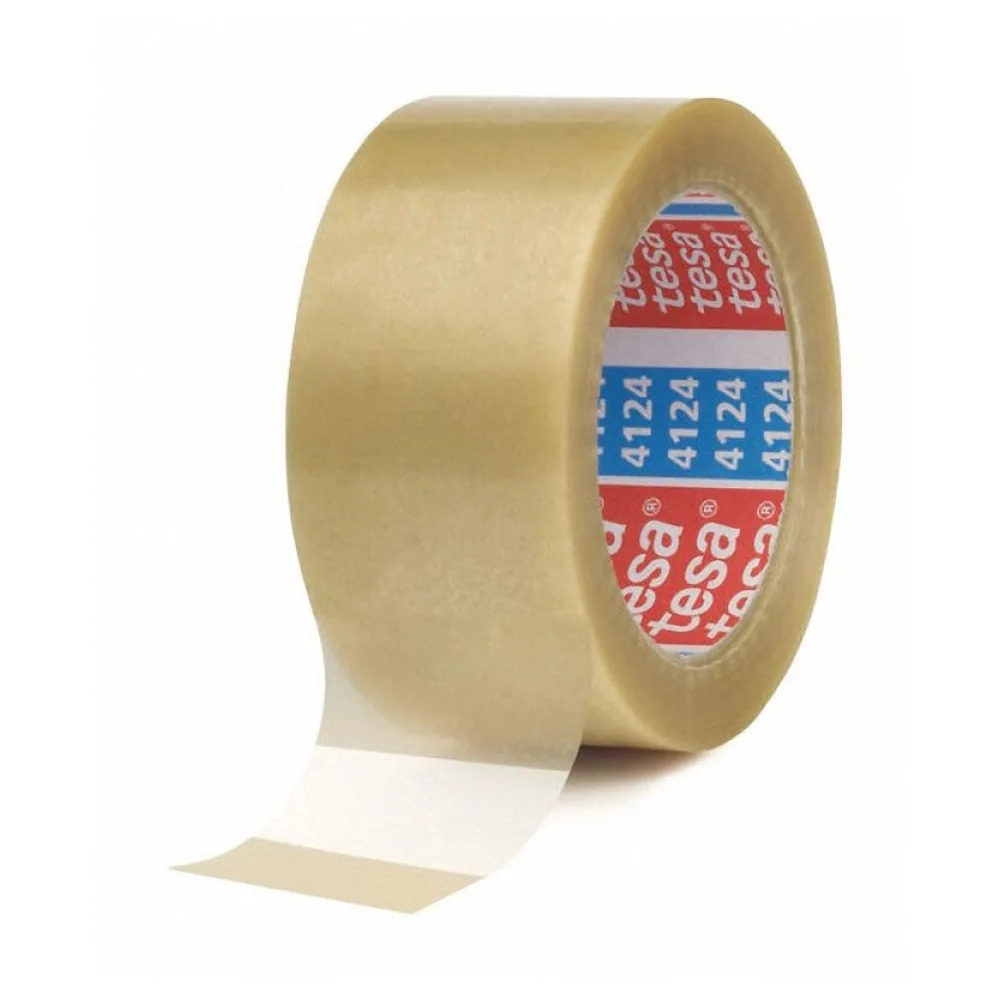 Klebeband tesapack 4124, TOP-PVC, 50mm x 66m, transparent – Bild 2