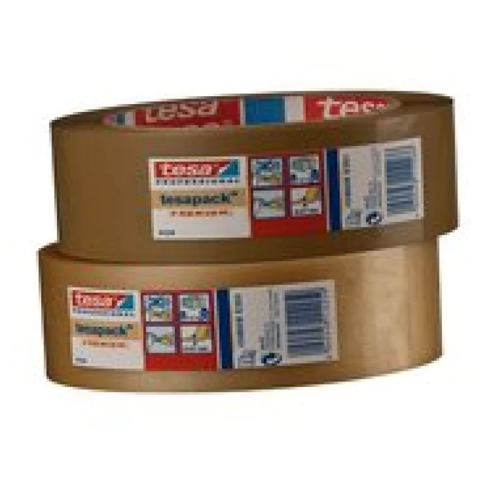 Klebeband tesapack 4124, TOP-PVC, 38mm x 66m, braun