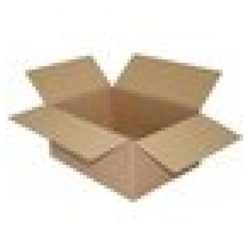 Faltkarton 350x250x(100)-150mm mit variabler Höhe 1-wellig Dickwelle braun – Bild 4