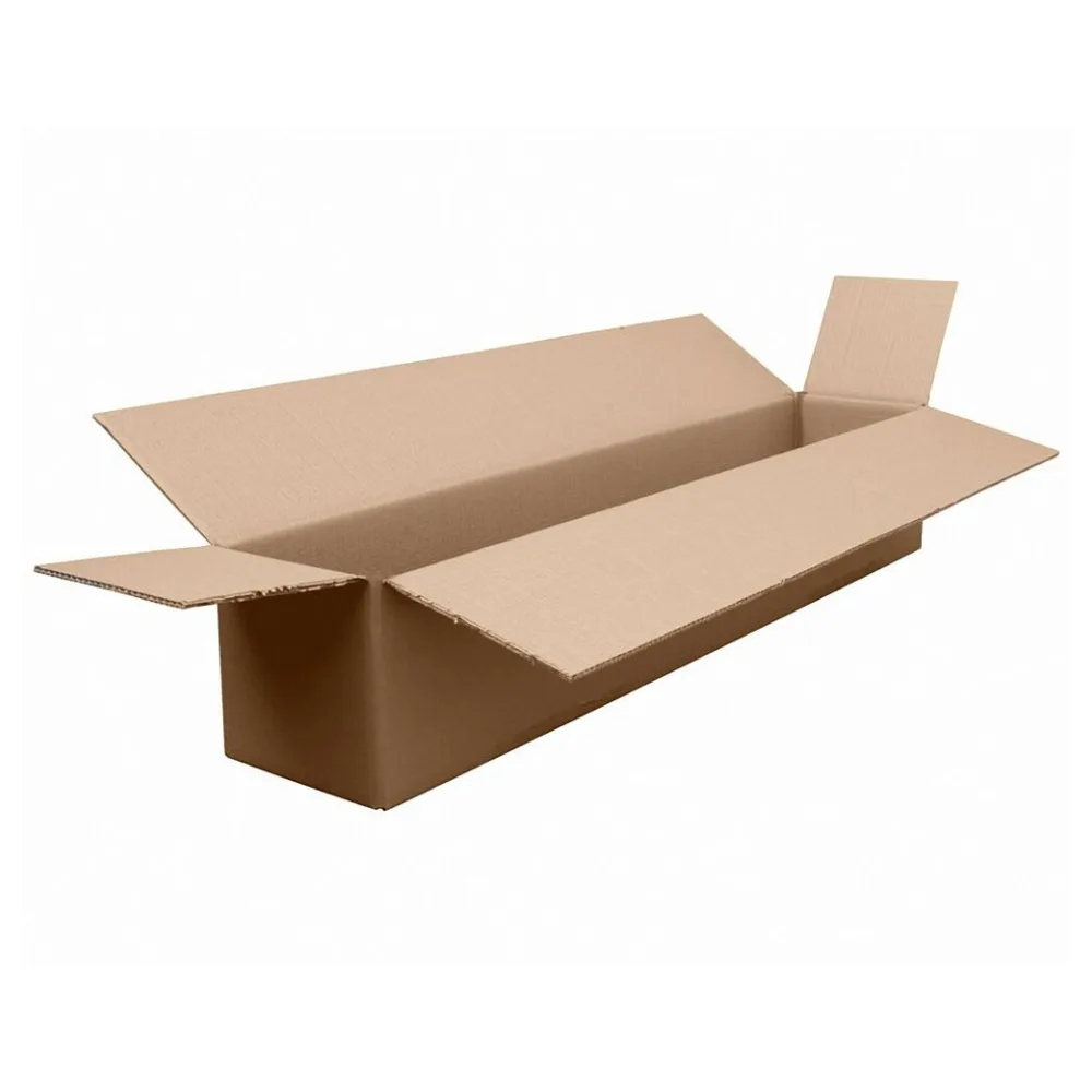 Faltkarton Versandhülsen 1200x200x200mm, 2-wellig braun – Bild 2