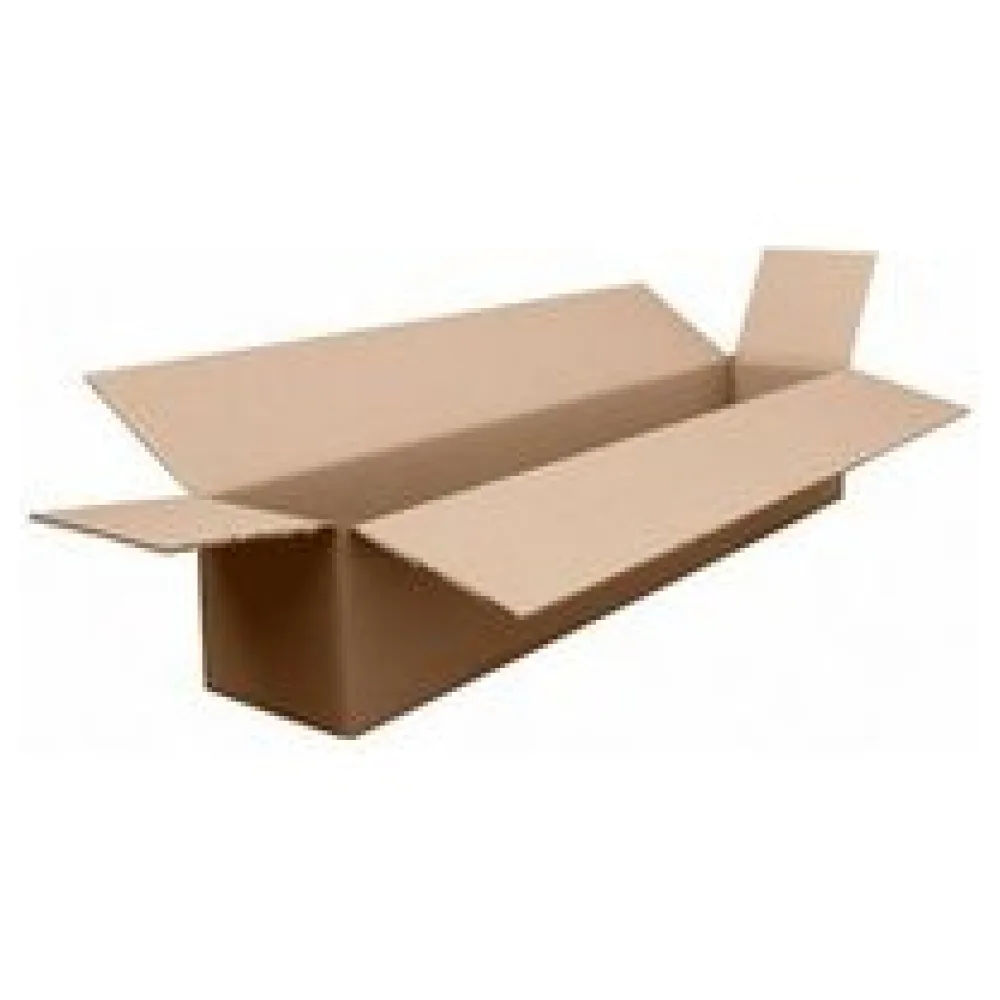 Faltkarton Versandhülsen 1200x200x200mm, 2-wellig braun – Bild 3