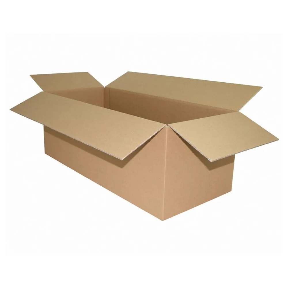 Faltkarton 700x300x250mm 1-wellig Dickwelle braun – Bild 2