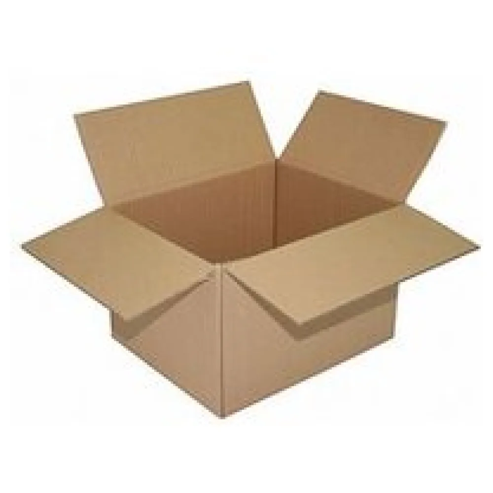 Faltkarton 280x220x180mm 1-wellig Dickwelle braun – Bild 3