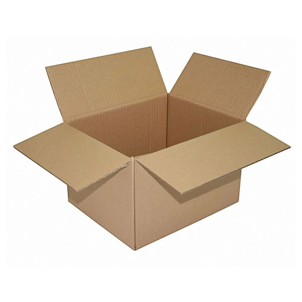 Faltkarton 280x220x180mm 1-wellig Dickwelle braun – Bild 2